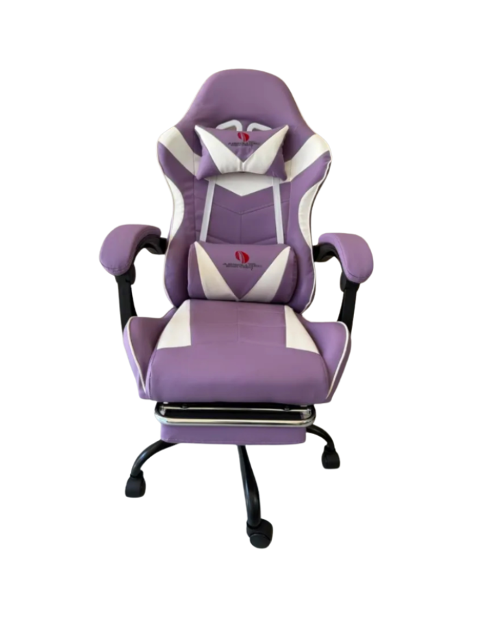 Silla Gamer 508 - Lila y Blanco