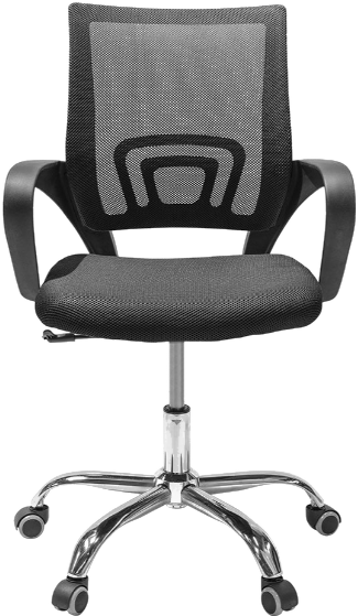 Silla de Escritorio Ergonómica Negra- 9050