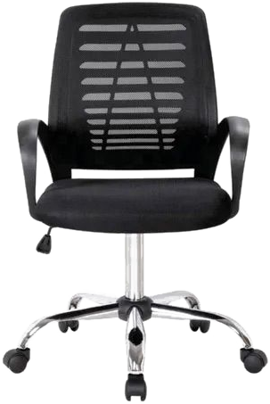 Silla de Escritorio Ergonómica Negra- 2004