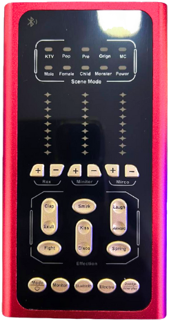 Tarjeta sonido externa o mezclador de audio portátil en Iquique