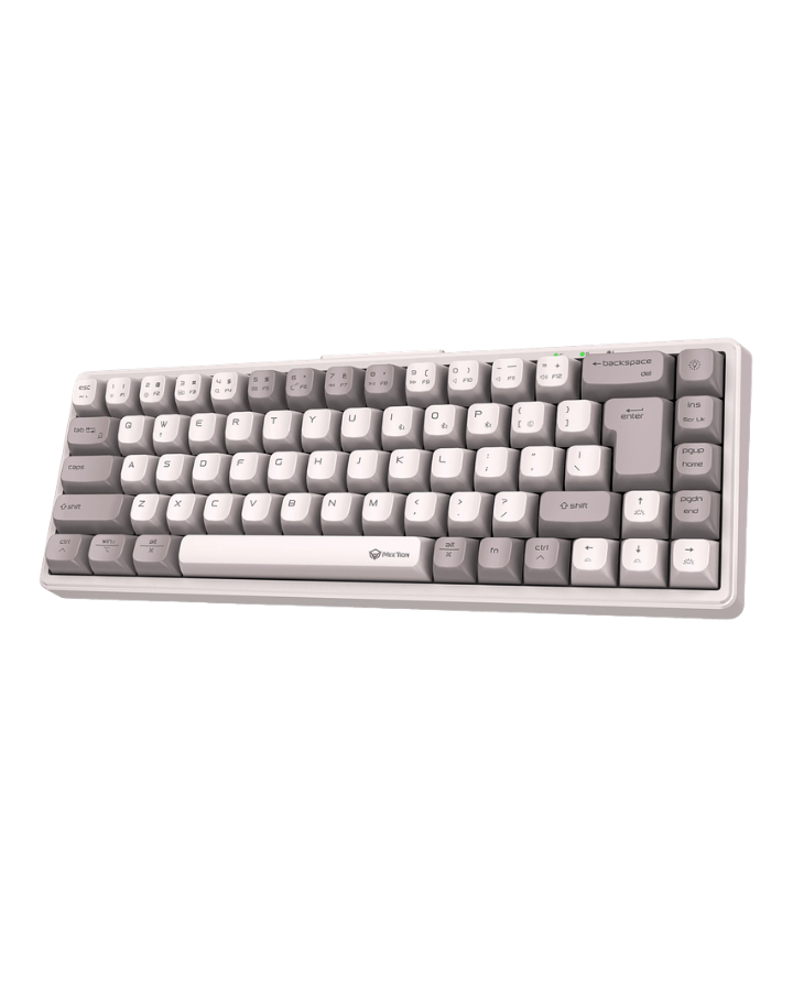 Teclado Gamer Meetion MK12 Tri-modo ES Blanco en Iquique