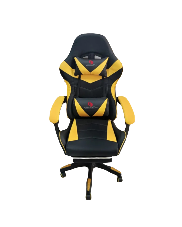 Silla Gamer Absolutec 508 - Negro y Amarillo