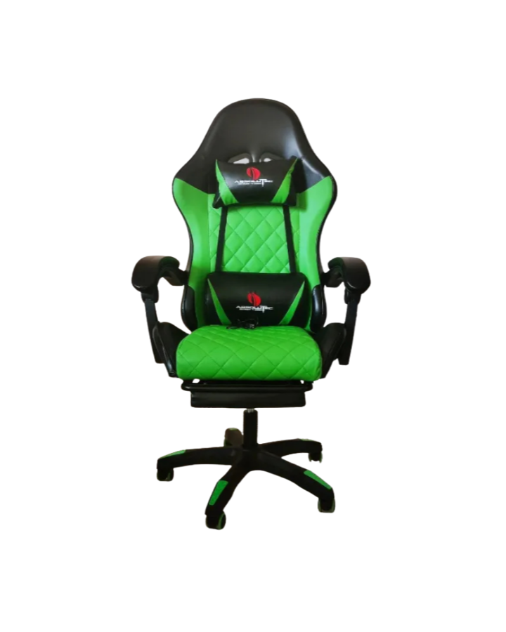 Silla Gamer Absolutec 507 - Negro y Verde