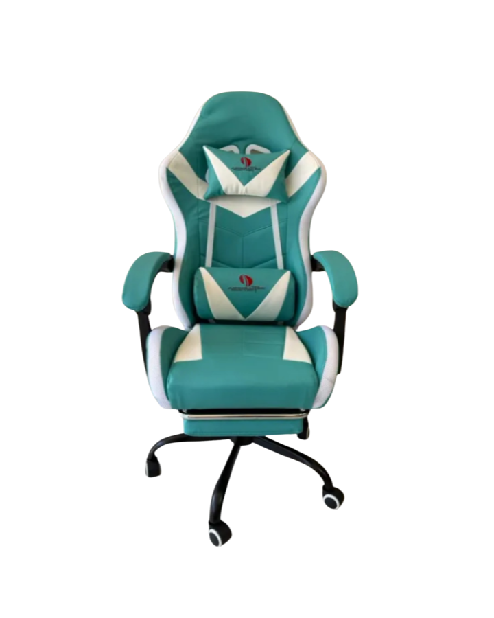 Silla Gamer 508 - Turquesa y Blanco