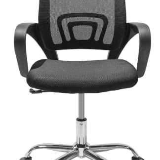 Silla de Escritorio Ergonómica Negra- 9050
