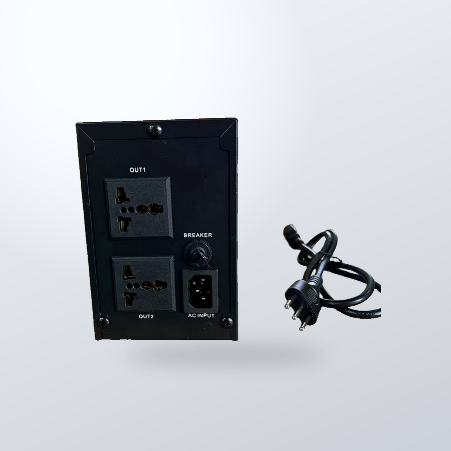 Conexiones posteriores UPS Absolutec 650VA