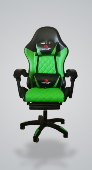 Silla Gamer Absolutec 507 - Negro y Verde