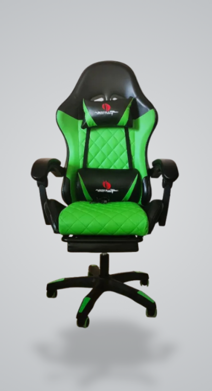 Silla Gamer Absolutec 507 - Negro y Verde