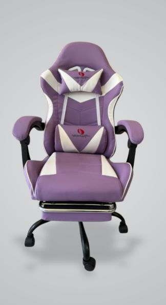 Silla Gamer 508 - Lila y Blanco