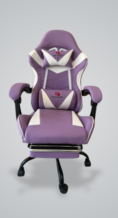 Silla Gamer Absolutec 508 - Lila y Blanco