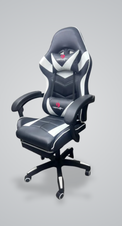 Silla Gamer Absolutec 508 RGB - Negro y Blanco