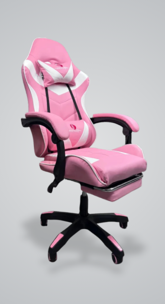Silla Gamer Absolutec 508 RGB - Rosa y Blanco