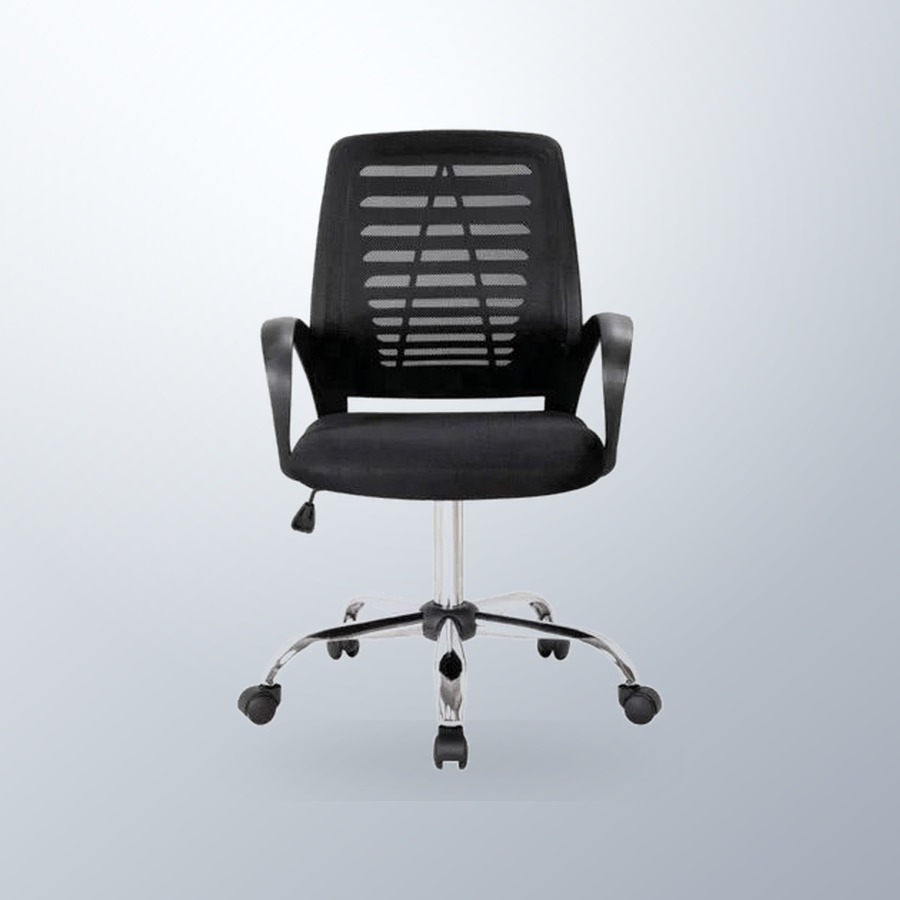 Silla de Escritorio Ergonómica Negra- 2004 en Iquique
