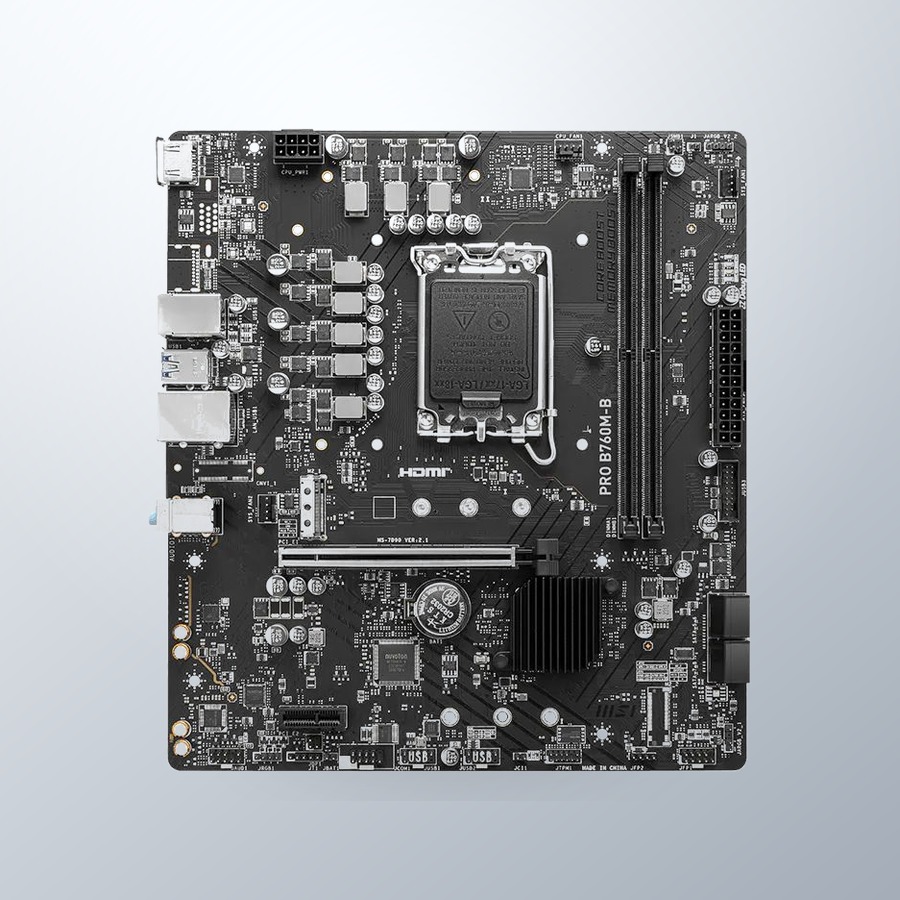 Placa Madre MSI PRO B760M-B DDR4 en Iquique